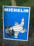 geëmailleerde reclameplaat, MICHELIN..., Verzamelen, Merken en Reclamevoorwerpen, Ophalen, Zo goed als nieuw, Reclamebord