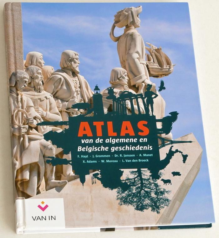 Atlas van de algemene en Belgische geschiedenis, Boeken, Atlassen en Landkaarten, Zo goed als nieuw, Overige atlassen, België