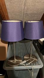 2 lampes de table, Maison & Meubles, 25 à 50 cm, Autres couleurs, Romantisch, Rond