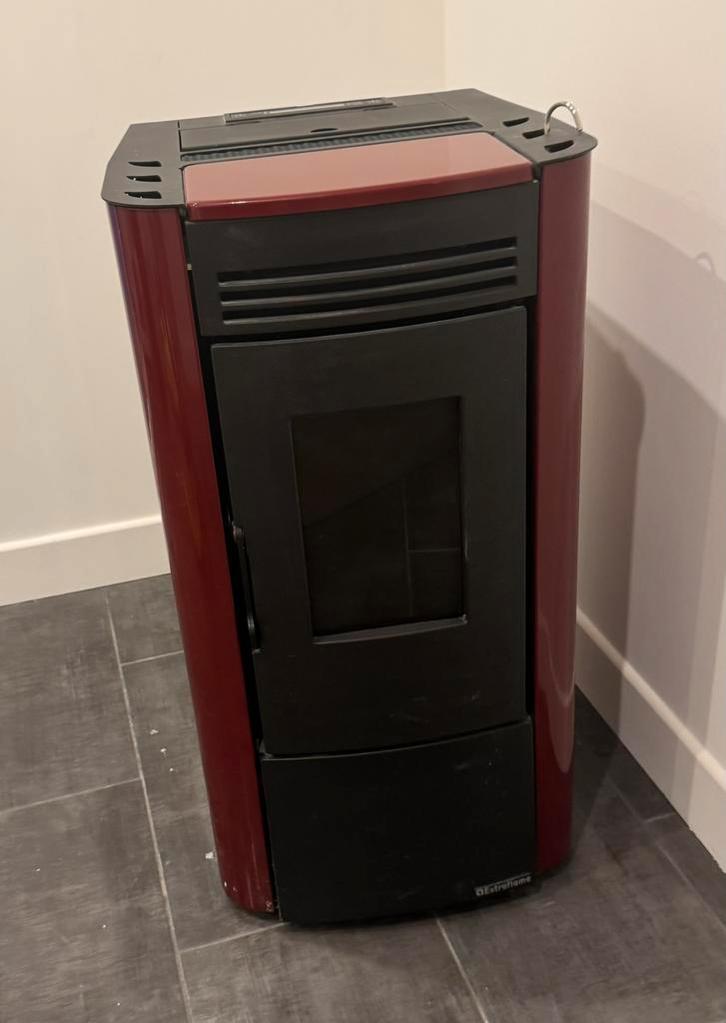 Poêle à pellets La Nordica Extraflame Ketty Évolution 2.0, Huis en Inrichting, Kachels, Zo goed als nieuw, Vrijstaand, Pelletkachel