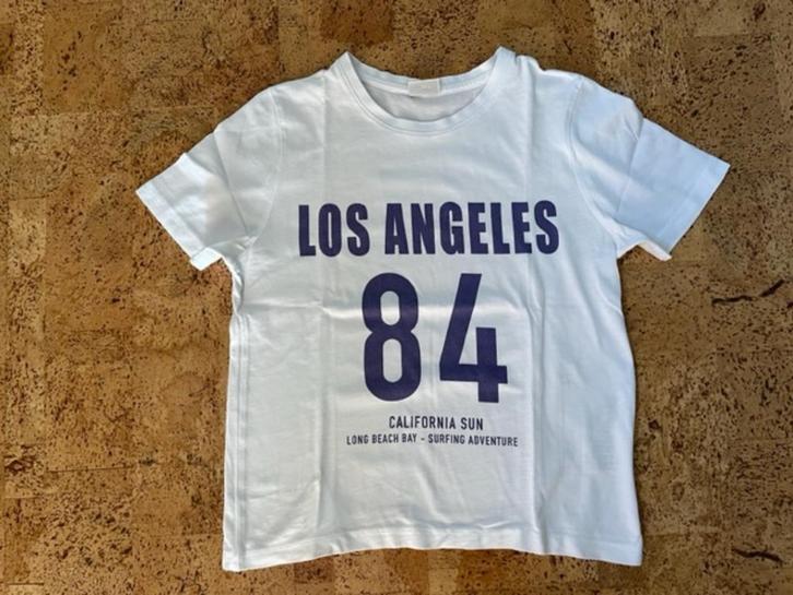 witte T-shirt JDY maat XS - 12-13j, Kinderen en Baby's, Kinderkleding | Maat 152, Gebruikt, Meisje, Shirt of Longsleeve, Ophalen of Verzenden