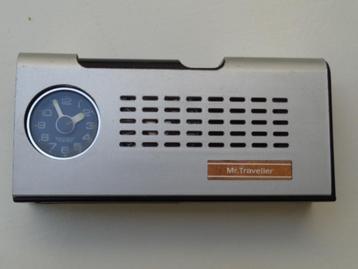 Radio de poche - Horloge Mr. Traveller modèle C1000 B, Enlèvement ou Envoi, Utilisé, Radio