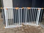 2 traphekjes Chicco, zonder boren! 76-86cm, Kinderen en Baby's, Traphekjes, Ophalen, Zo goed als nieuw, Metaal of IJzer, Schroefhekje