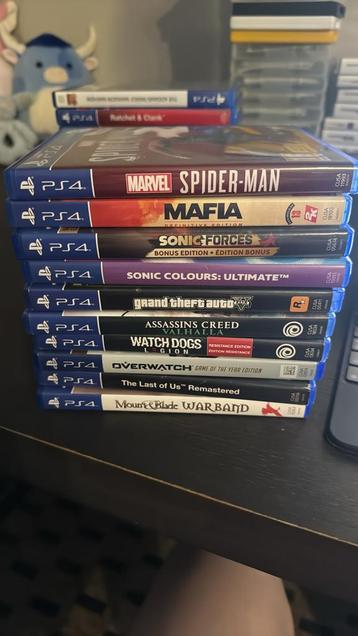 Playstation 4 spelletjes games beschikbaar voor biedingen