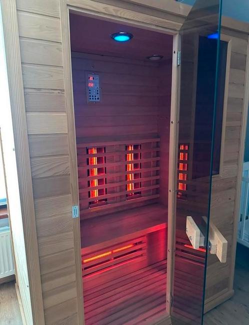 Infraroodsauna 3 pers als Nieuw!, Sport en Fitness, Sauna, Zo goed als nieuw, Ophalen of Verzenden