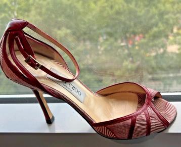 Escarpins rouges Jimmy Choo taille 38, Envoi, Comme neuf