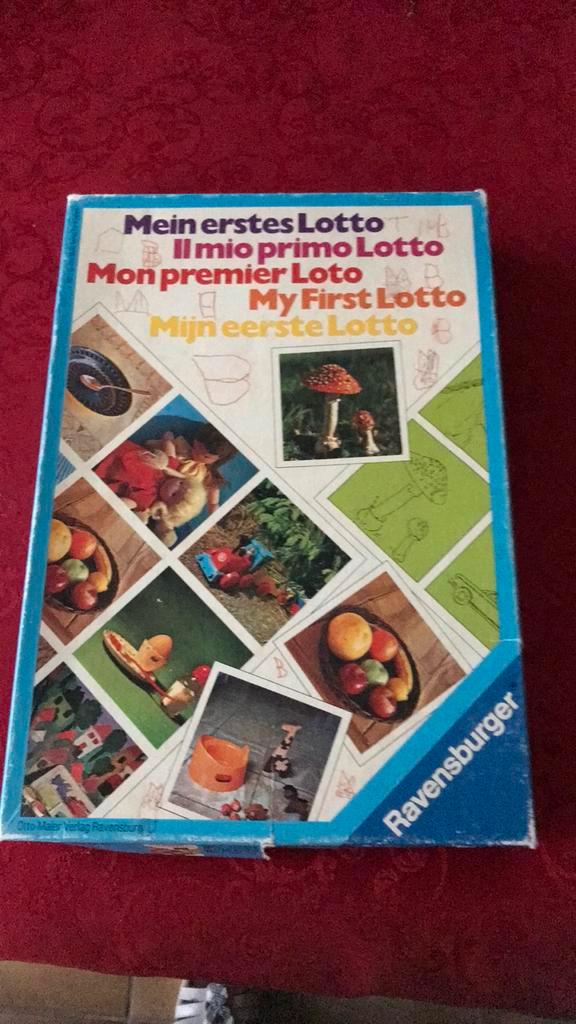 Mijn eerste Lotto-vintage, Hobby en Vrije tijd, Gezelschapsspellen | Kaartspellen, Zo goed als nieuw, Ophalen of Verzenden
