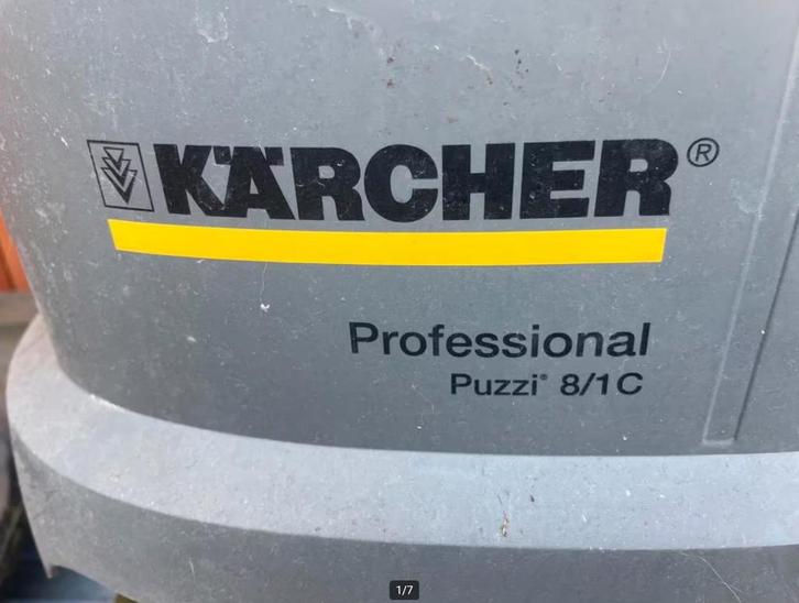 Karcher Puzzi 8/1-C (tapijtreiniger autozetels) stofzuiger, Elektronische apparatuur, Stofzuigers, Zo goed als nieuw, Stofzuiger