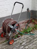 tuinhaspel +/- 30 m met access, Tuin en Terras, Tuinslangen, Ophalen, Gebruikt, Tuinslanghaspel