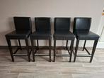 4 chaises de bar Henriksdal ikea, Trois, Comme neuf, Enlèvement, Bois
