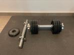 Halterset, Sport en Fitness, Fitnessmaterialen, Ophalen, Gebruikt, Halterset