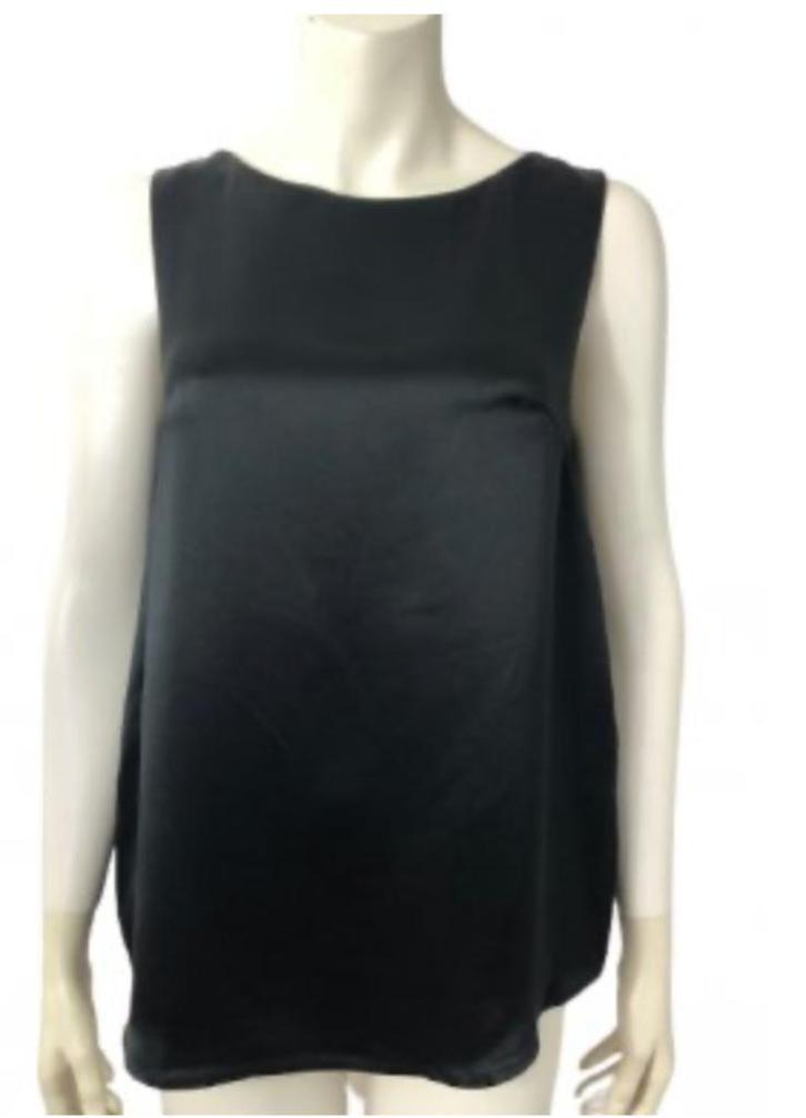 Samsoe & Samsoe top, t'shirt 36/38, Kleding | Dames, Topjes, Zo goed als nieuw, Maat 36 (S), Zwart, Zonder mouw, Verzenden