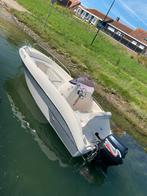 Consoleboot Prins 480  70Pk 4-takt met trailer, Watersport en Boten, Vis- en Consoleboten, Gebruikt, Ophalen, 70 pk of meer, 3 tot 6 meter