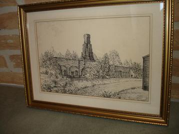pentekening Walem ( monument fort ) beschikbaar voor biedingen