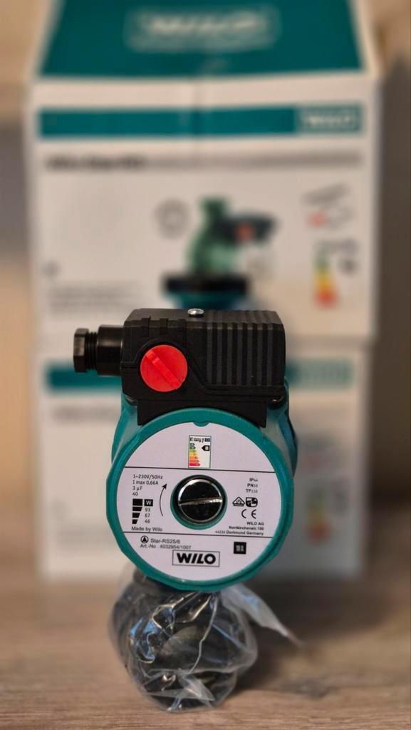 Wilo  Rs, Doe-het-zelf en Bouw, Verwarming en Radiatoren, Nieuw, Overige typen, Ophalen of Verzenden