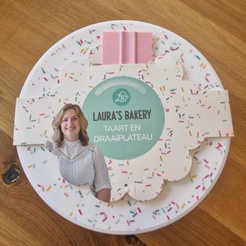 Laura's Bakery draaibaar taartplateau beschikbaar voor biedingen