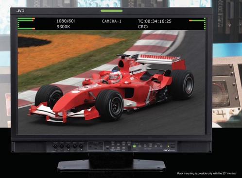 JVC DT-V20L1 professional LCD studio monitor, Audio, Tv en Foto, Professionele apparaten, Gebruikt, Video, Ophalen