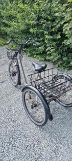 driewiel fiets met batterij ondersteuning lage instap, Ophalen, Zo goed als nieuw