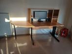 Bureau met opzet en ladeblok, Huis en Inrichting, Ophalen, Gebruikt, Bureau