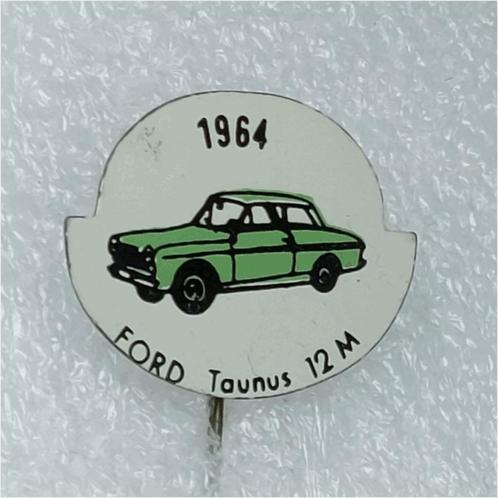 SP1186 Speldje 1964 Ford Taunus 12M, Collections, Broches, Pins & Badges, Utilisé, Enlèvement ou Envoi