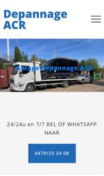 Websites voor depannage en repatriëringdienst over te nemen, Articles professionnels, Articles professionnels Autre, Enlèvement