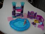 Polly pocket zwembad met popjes, Kinderen en Baby's, Speelgoed | Poppen, Ophalen of Verzenden, Gebruikt, Overige typen
