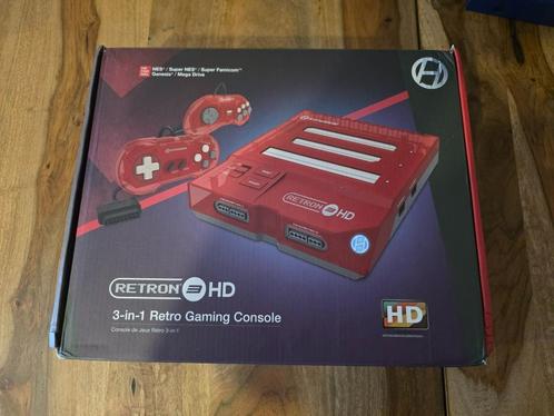 Volledige Hyperkin Retron 3 HD retro-console, Games en Spelcomputers, Spelcomputers | Overige, Zo goed als nieuw, Ophalen of Verzenden