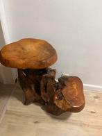 houten kruk, Huis en Inrichting, Krukjes, Ophalen, Zo goed als nieuw