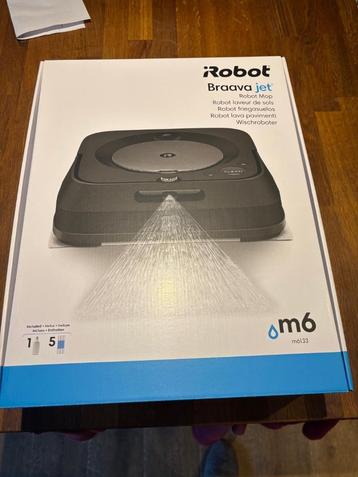 iRobot Braava jet m6 - Dweilrobot, Electroménager, Sac à poussière, Comme neuf, Enlèvement, Moins de 1 200 watts