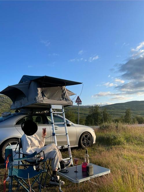 Daktent THULE Tepui Ayer 2 Haze Gray, Caravans en Kamperen, Tenten, tot en met 2, Zo goed als nieuw, Ophalen