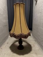houten tafellamp 93 cm hoog, Antiek en Kunst, Ophalen