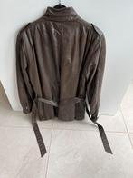 Lederen vest, bruin., Bruin, Gedragen, Ophalen, ANDERE