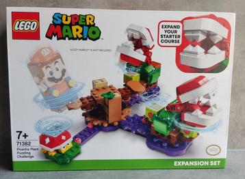 lego super mario 71382 piranha plant puzzel uitdaging beschikbaar voor biedingen
