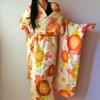 Japanse Kimono in Zijde en gevoerd, Nieuw, Ophalen of Verzenden