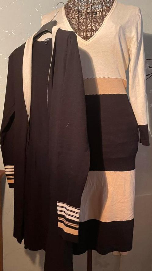 Caroline Biss 36 Nieuw mooie setje 2 stuks, Kleding | Dames, Jurken, Nieuw, Maat 36 (S), Overige kleuren, Onder de knie, Ophalen of Verzenden