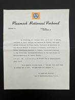 Lettre VNV 1942 Staf De Clercq, Enlèvement ou Envoi
