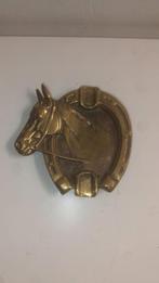 Cendrier en bronze avec tête de cheval, Antiquités & Art, Curiosités & Brocante, Enlèvement ou Envoi