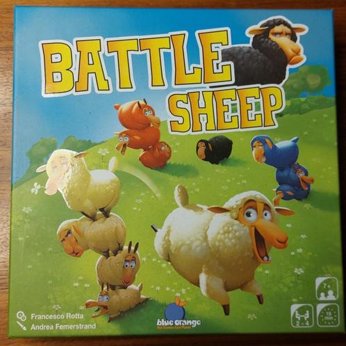 Battle Sheep, Hobby en Vrije tijd, Gezelschapsspellen | Bordspellen, Zo goed als nieuw, Reisspel, Ophalen of Verzenden