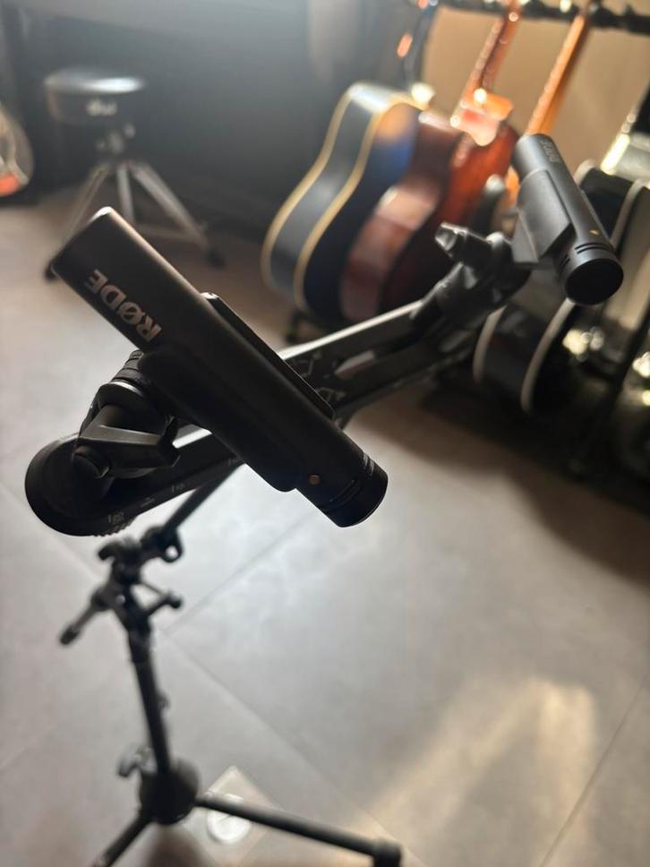 Røde M5 pencil set + XY bar & statief, Muziek en Instrumenten, Microfoons, Zo goed als nieuw, Ophalen of Verzenden