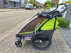 Thule Chariot Cab 2 fietskar, Fietsen en Brommers, Kinderkar, Zo goed als nieuw, Ophalen, Opvouwbaar