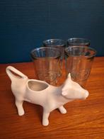 Setje van 4 Absolutely Pure Milk-glazen, Enlèvement ou Envoi