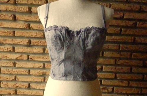 guepiere lila femme t.95b - feminissime -12 -, Kleding | Dames, Ondergoed en Lingerie, Body of Korset, Paars, Ophalen of Verzenden
