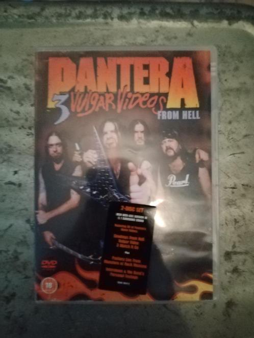 Pantera – 3 vulgar videos from hell, Cd's en Dvd's, Dvd's | Muziek en Concerten, Zo goed als nieuw, Muziek en Concerten, Vanaf 16 jaar