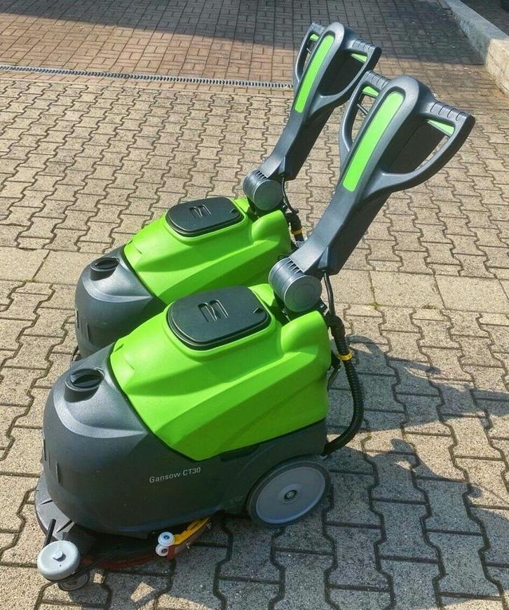 IPC Gansow CT 30 Professionele Schrobzuigmachine op batterij, Doe-het-zelf en Bouw, Reinigingsmachines, Zo goed als nieuw, Ophalen of Verzenden