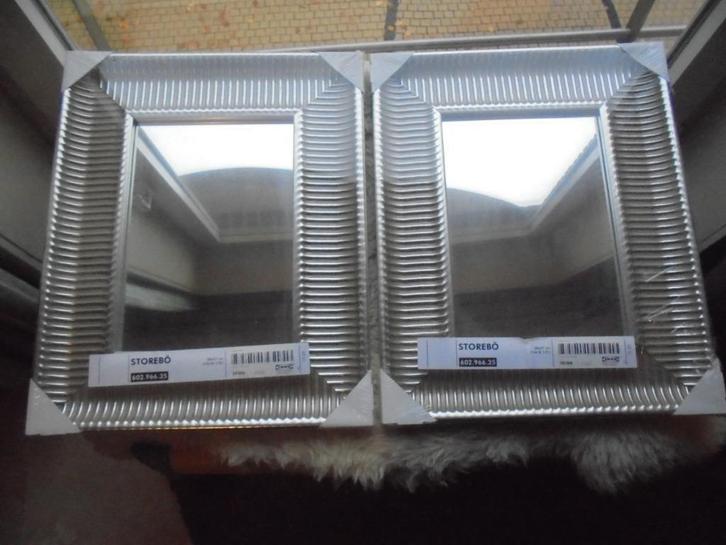 IKEA "Storebö" set: 2 spiegels (nieuw in verpakking)., Huis en Inrichting, Woonaccessoires | Spiegels, Nieuw, Minder dan 50 cm