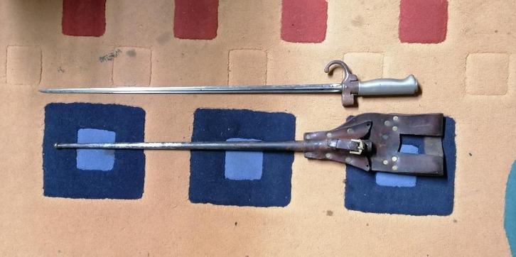 M1886 harige militaire bajonet uit de Eerste Wereldoorlog, Verzamelen, Militaria | Algemeen, Verzenden