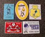 F: lot stickers voetbal ploegen Ford Genk, Ophalen of Verzenden, Zo goed als nieuw, Bedrijf of Vereniging