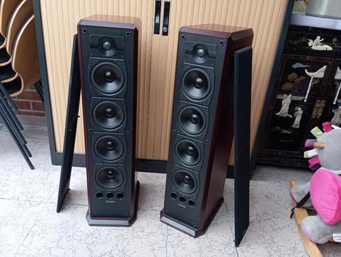 legendarische speakers MISSION 753 luidsprekers, Audio, Tv en Foto, Luidsprekerboxen, Gebruikt, Front, Rear of Stereo speakers