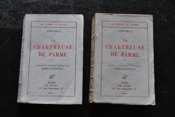 STENDHAL La chartreuse de Parme 2 vol. COMPLET Le Divan 1932 beschikbaar voor biedingen