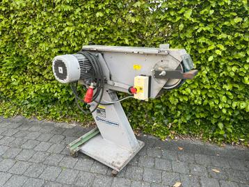 MBU BGS 751 professionele bandschuurmachine  3.8 Kw, Doe-het-zelf en Bouw, Gereedschap | Schuurmachines, Ophalen, Gebruikt, 1200 watt of meer